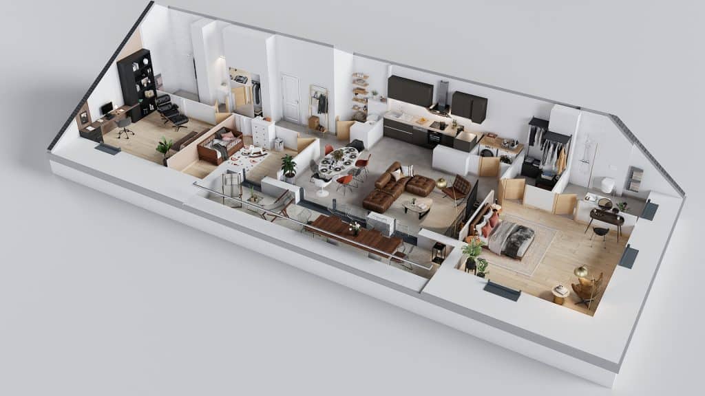 Appartement T4 Rosenau